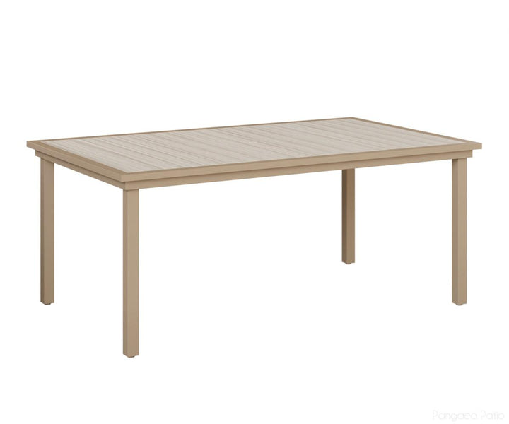 Vida 44" x 73" Poly Dining Table