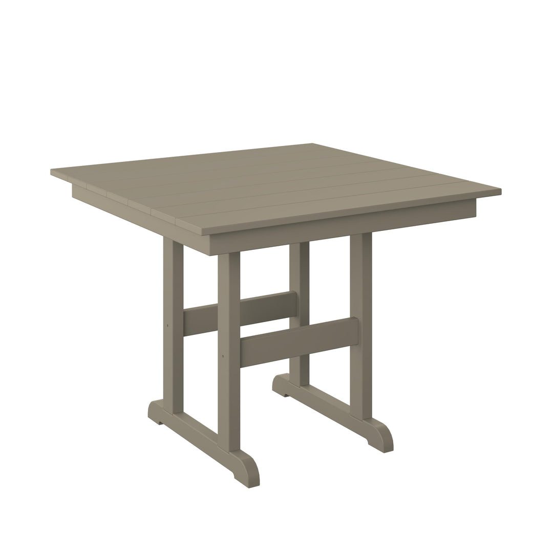 38" Square Table - Counter Height