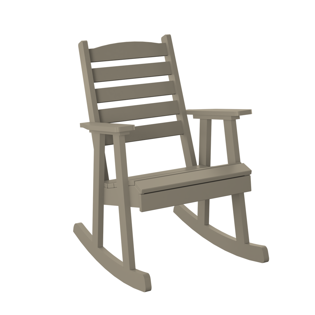 Slat Back Rocking Chair