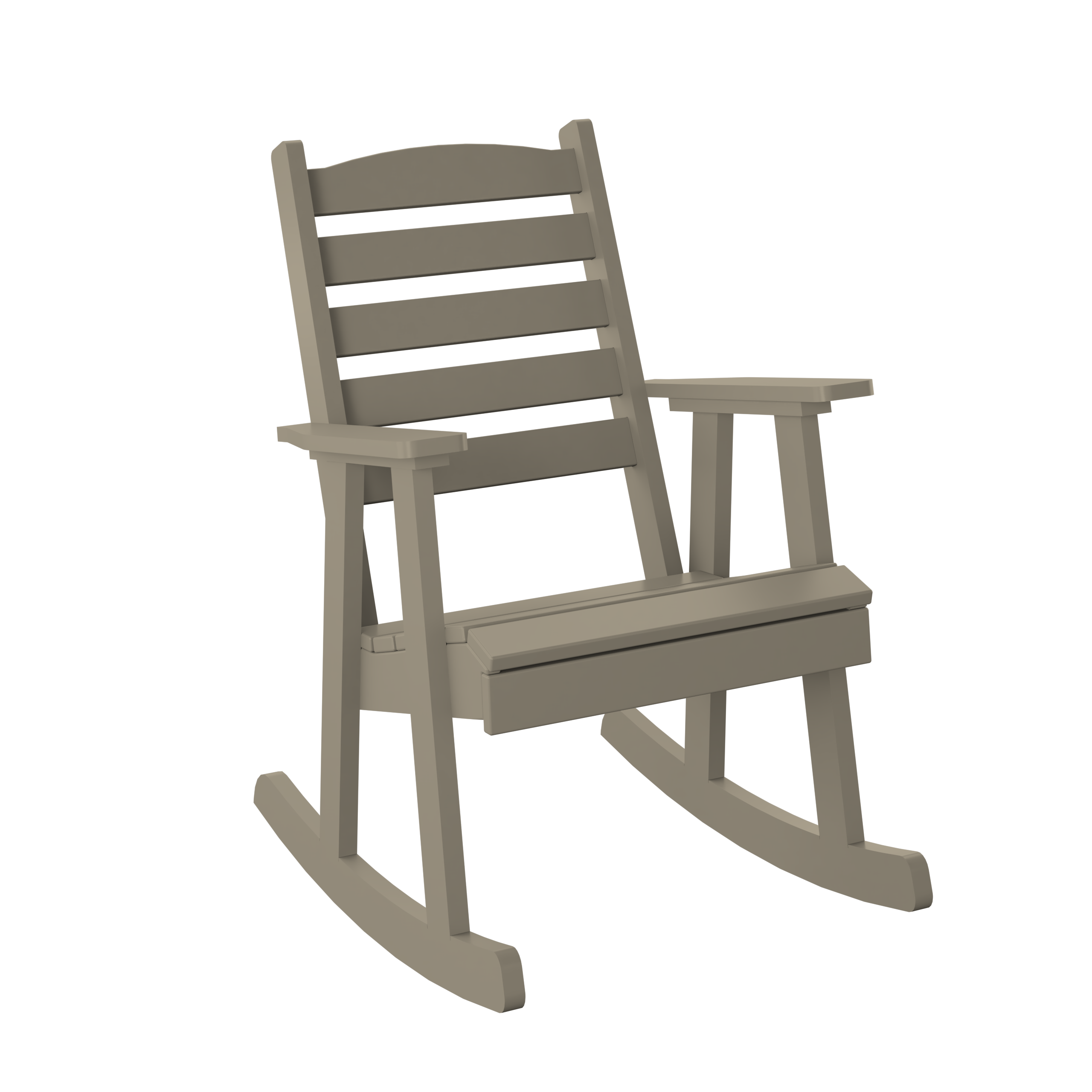 Slat Back Rocking Chair