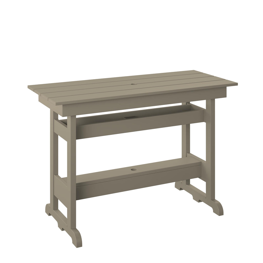 Bar Height Accessory Table