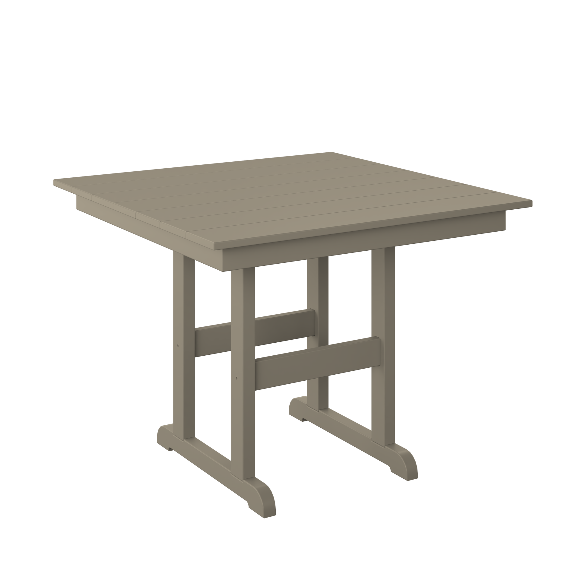38" Square Table - Dining Height