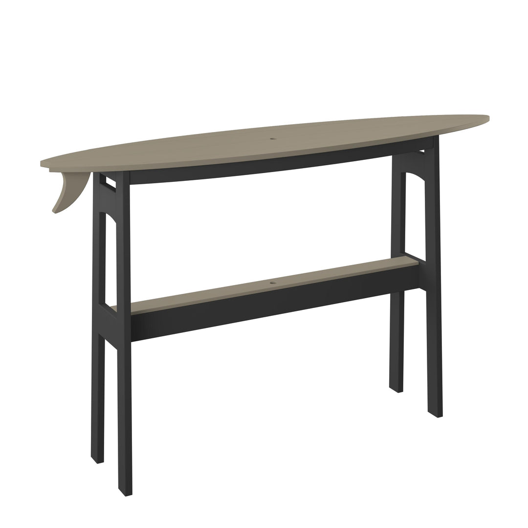 72" Surfboard Table - Bar Height