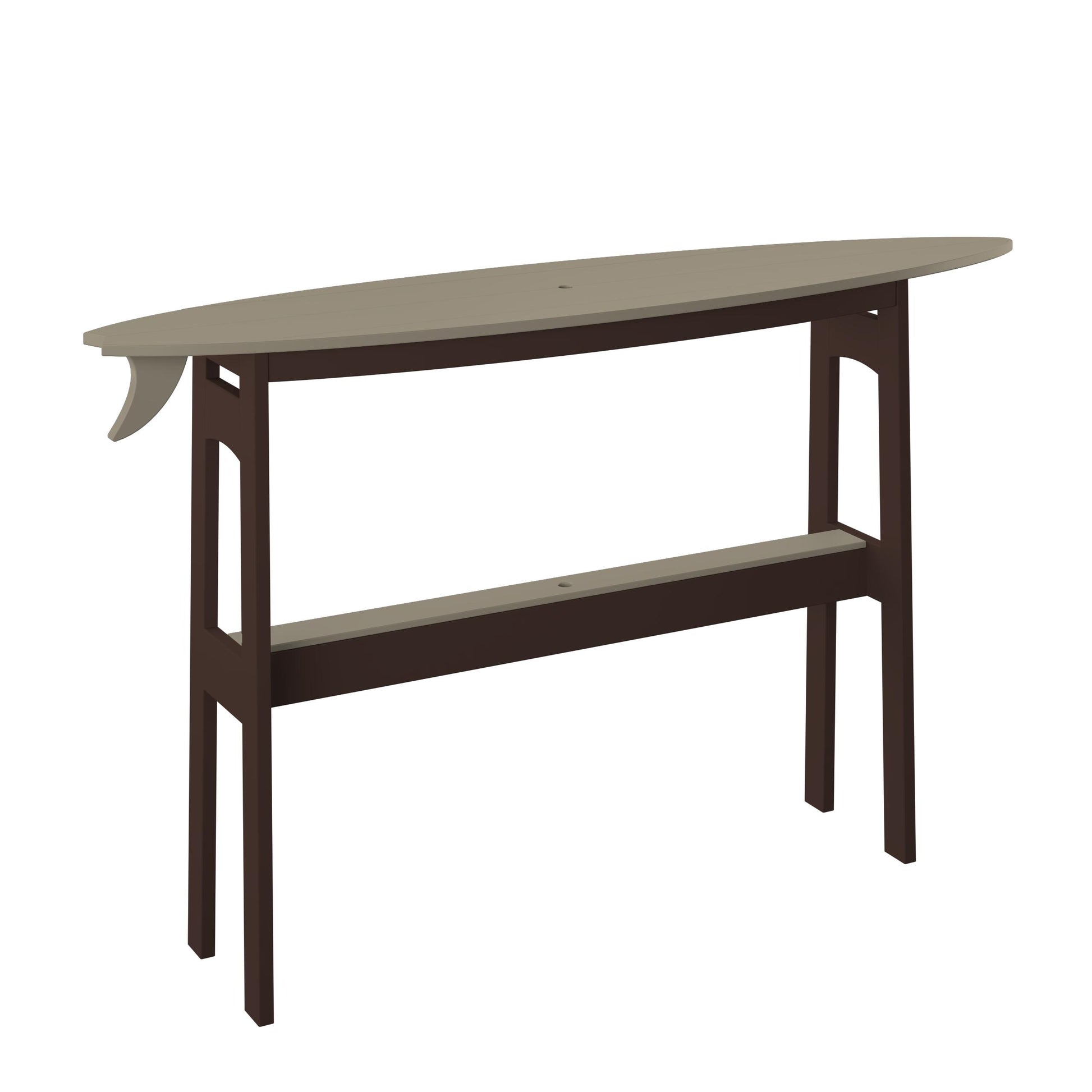 72" Surfboard Table - Bar Height