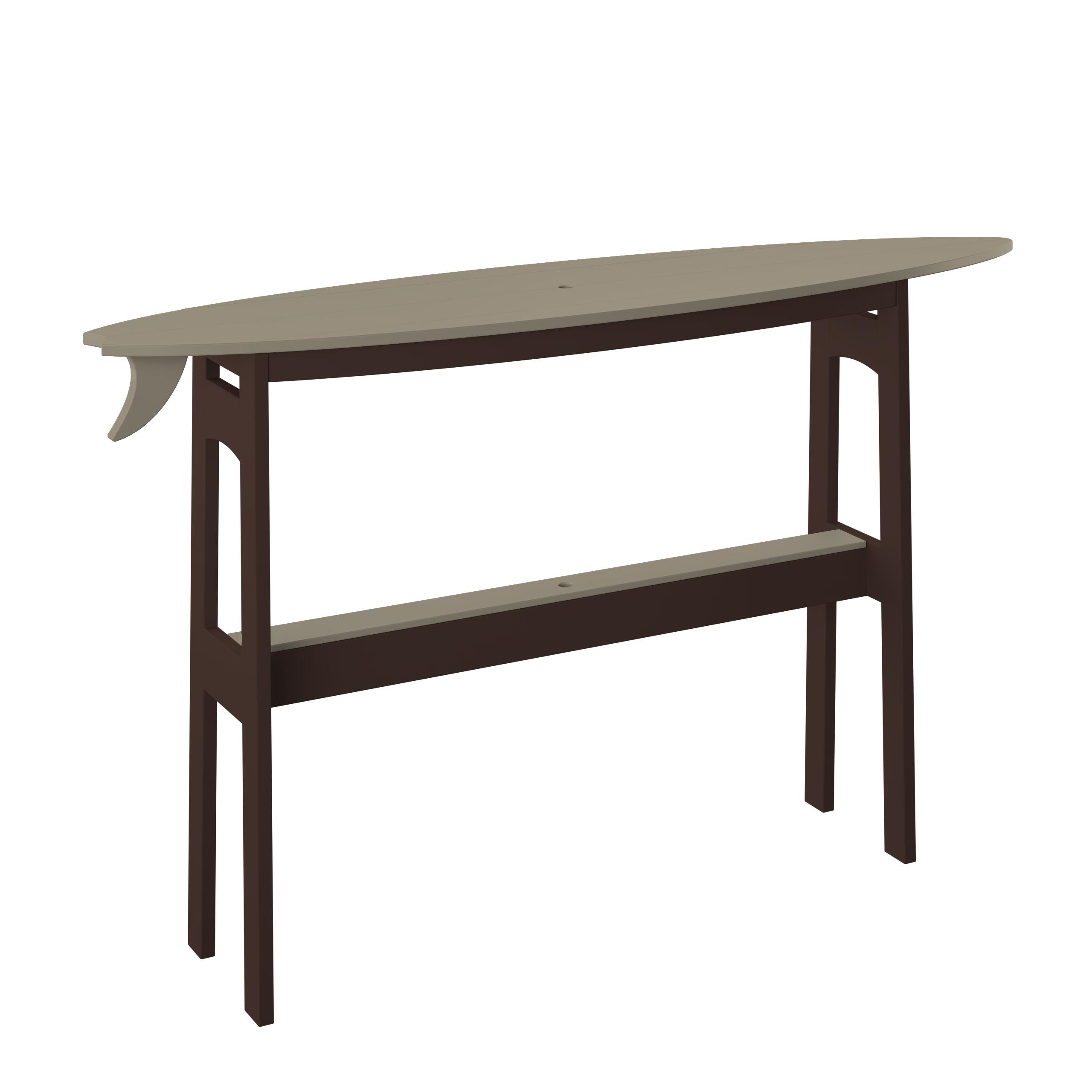 72" Surfboard Table - Bar Height