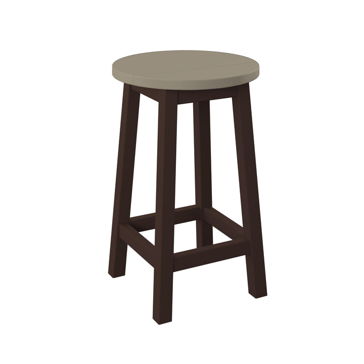 Round Bar Stool - Counter Height