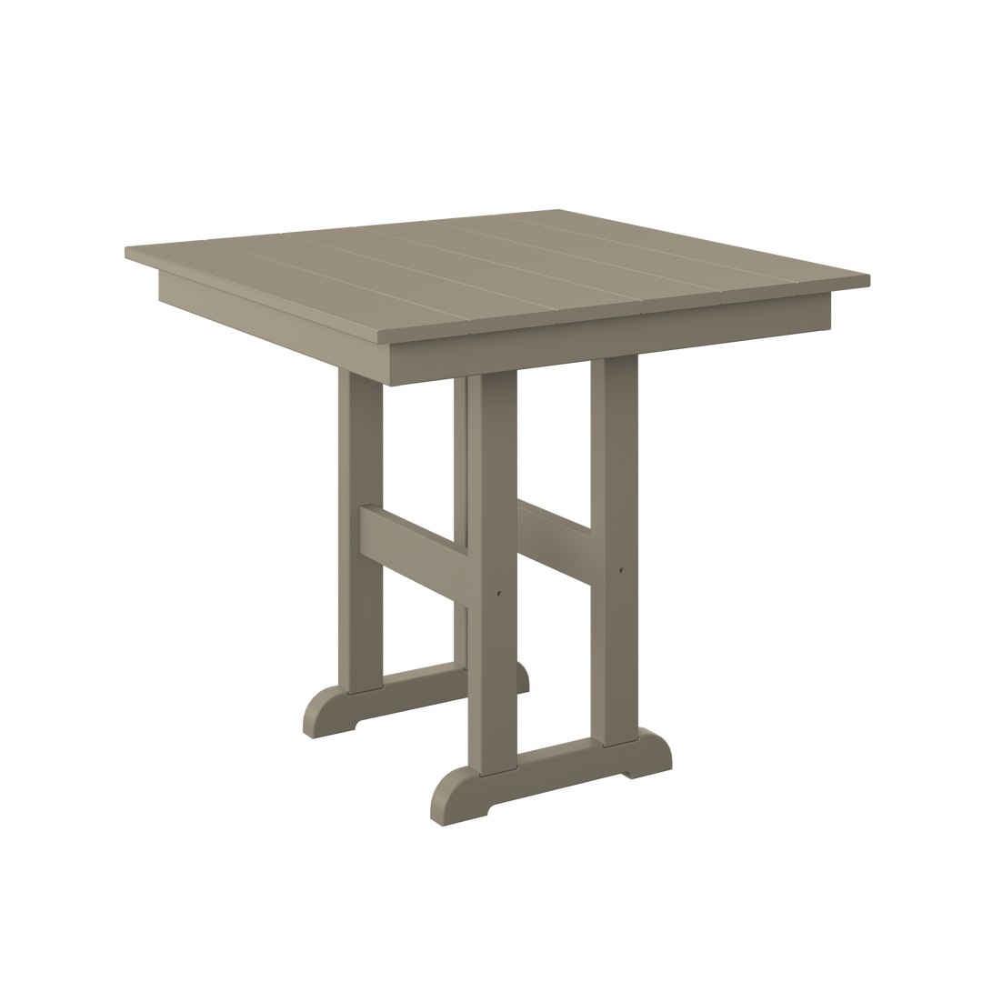 33" Square Table - Dining Height
