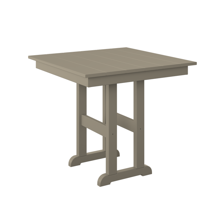 33" Square Table - Dining Height