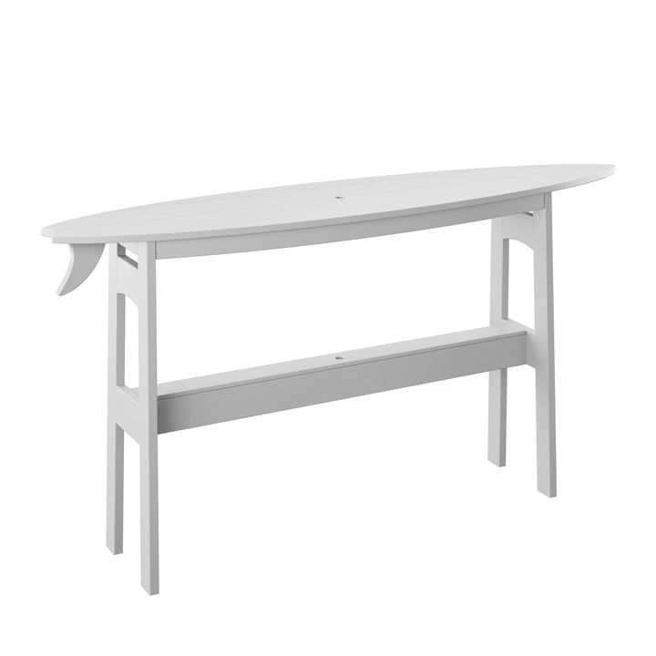72" Surfboard Table - Counter Height