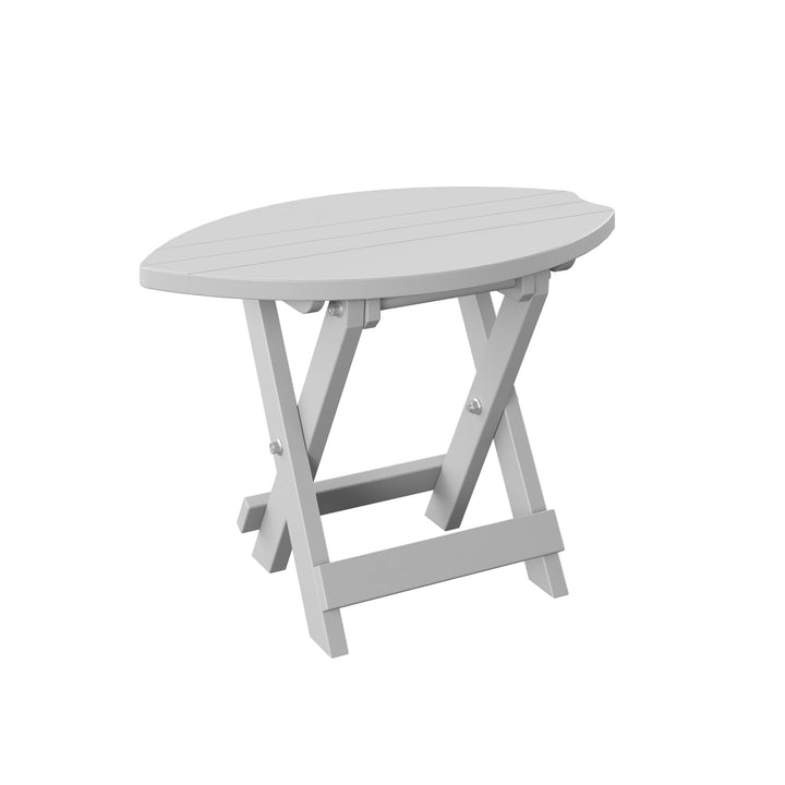 Surfboard Folding End Table