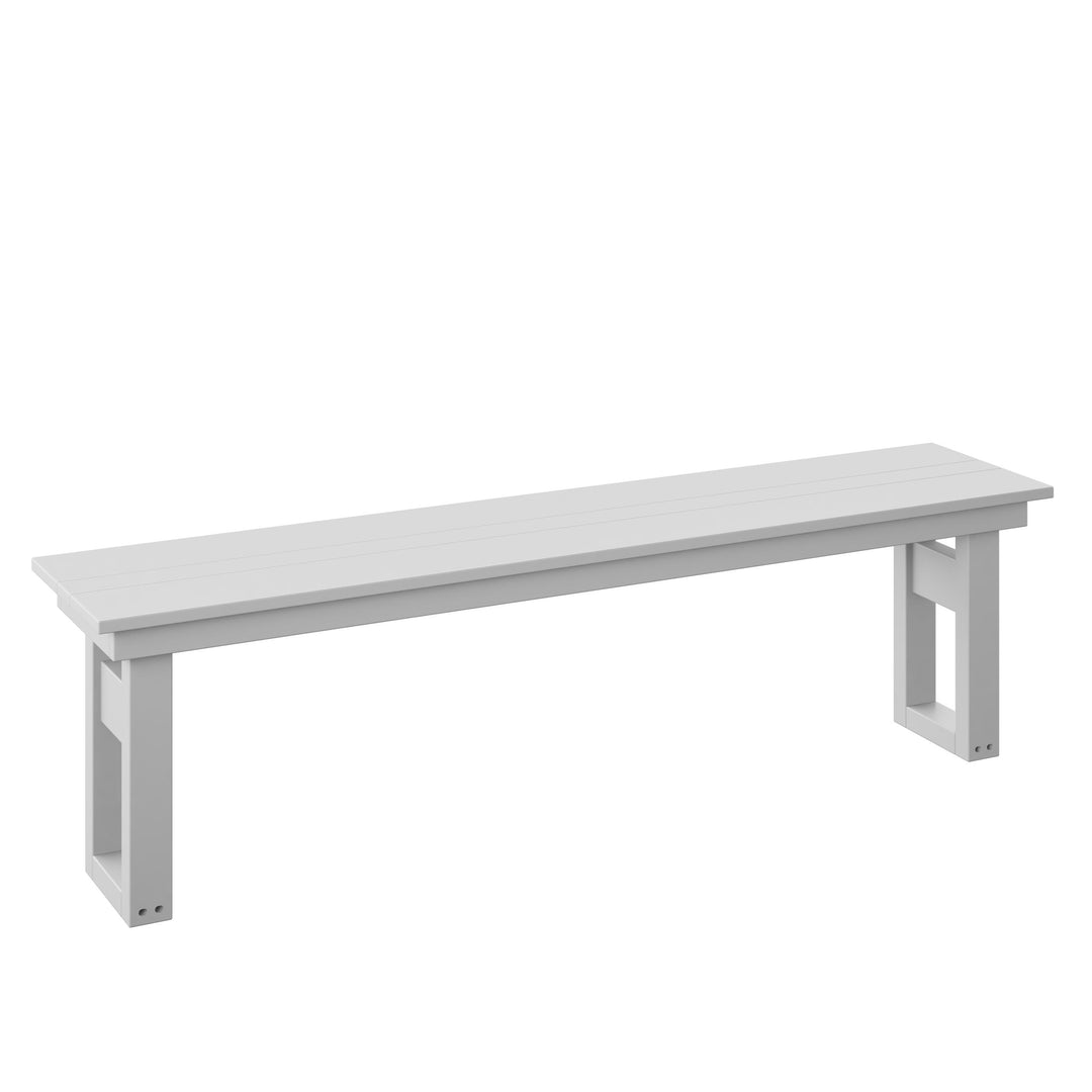 64" Modern Dining Bench
