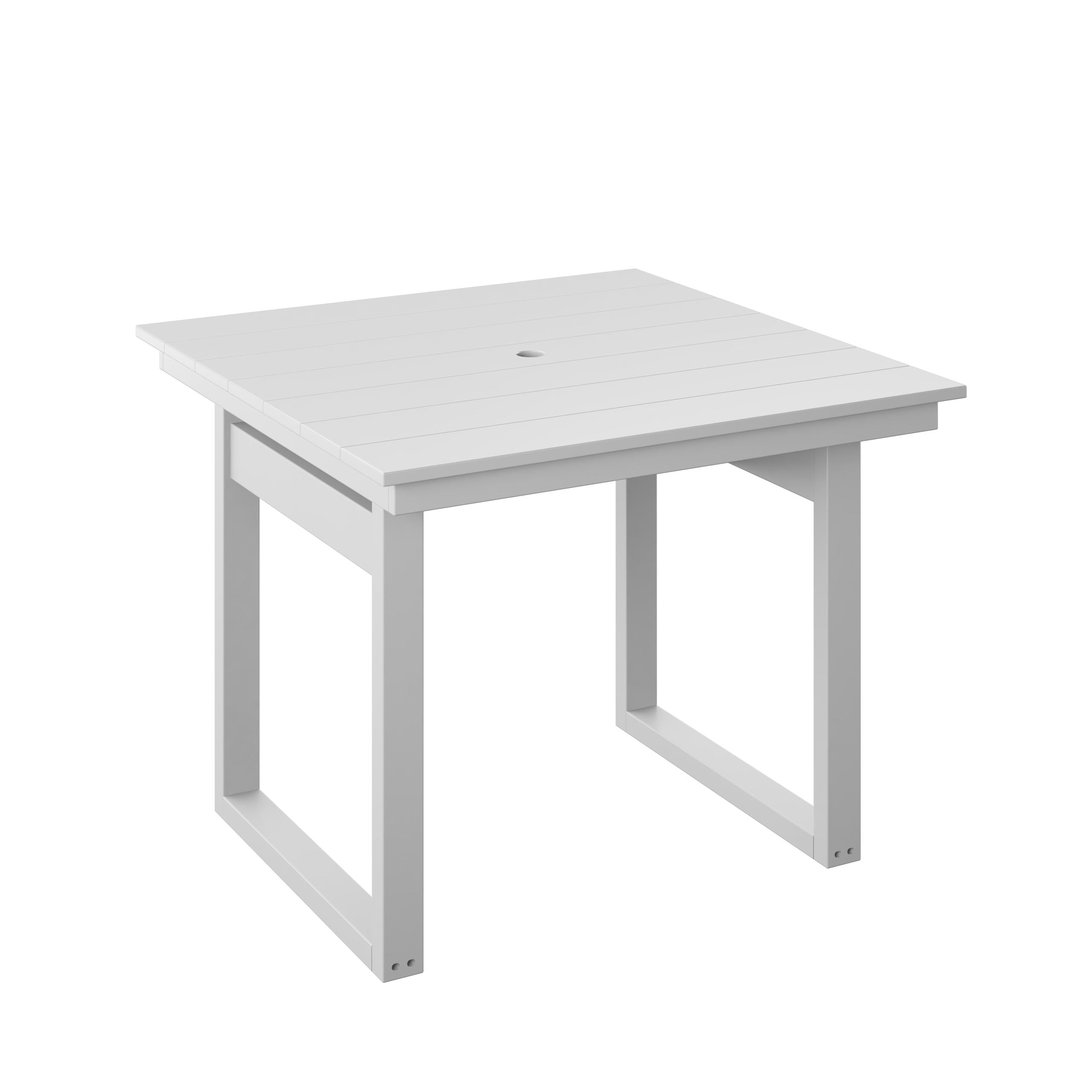Modern 38" Square Table - Dining Height