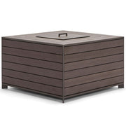 42" Essence NexTeak Square Chat Height Fire Table