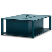 42" x 60" Essence Shelf Style Coffee Table Height Rectangular Fire Table