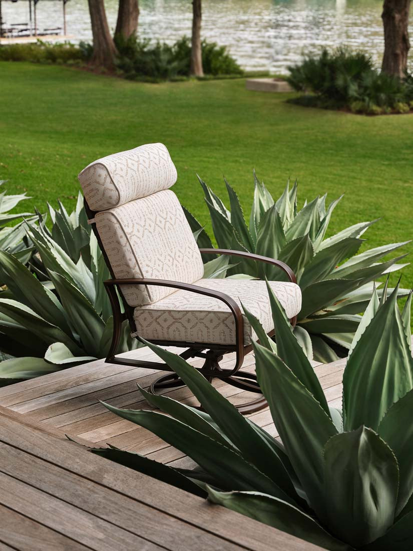 Cayman Isle Cushion Sofa Glider