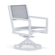 Palm Coast Sling Swivel Rocking Dining Chair