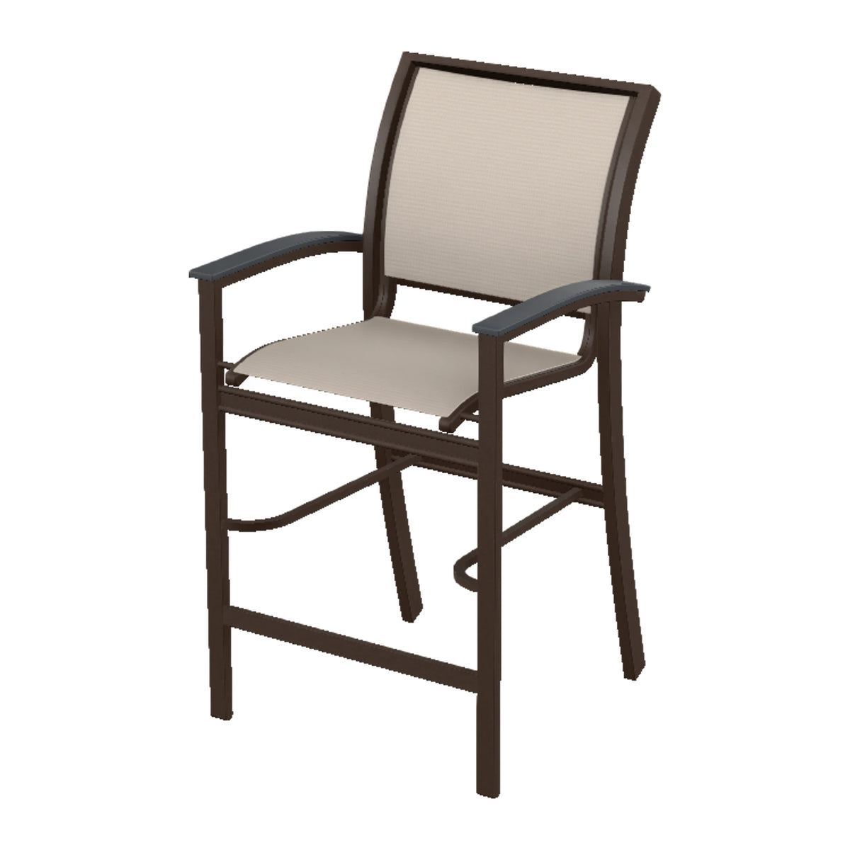 Bazza Sling Bar Chair — Kona PC / Graphite Accents