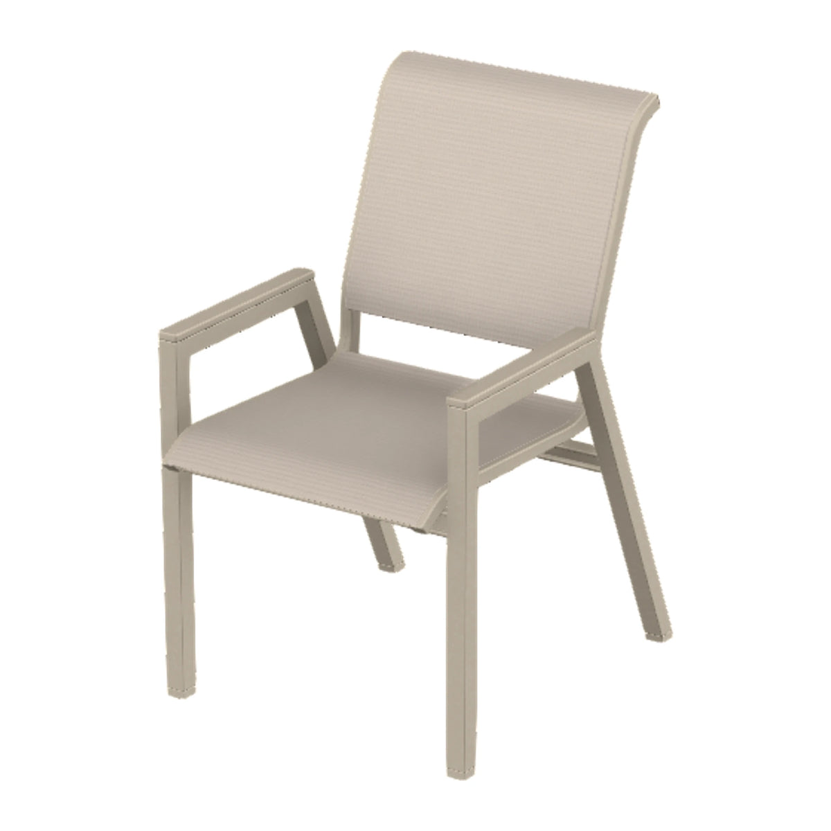 Bazza Sling Bistro Chair — Desert Sand PC / Desert Accents