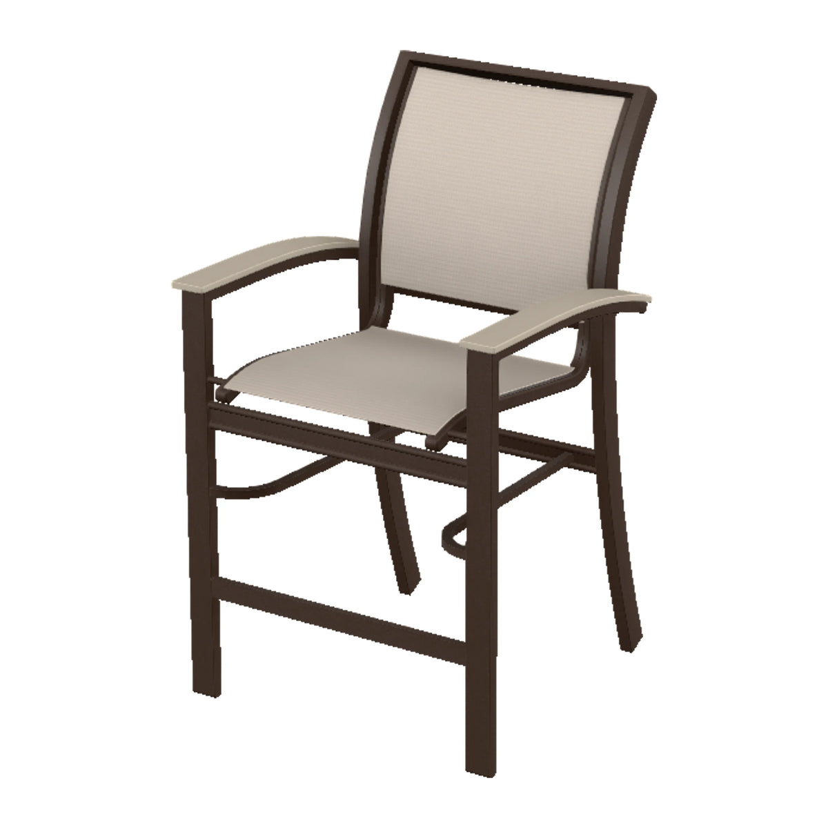 Bazza Sling Balcony Chair — Kona PC / Desert Accents