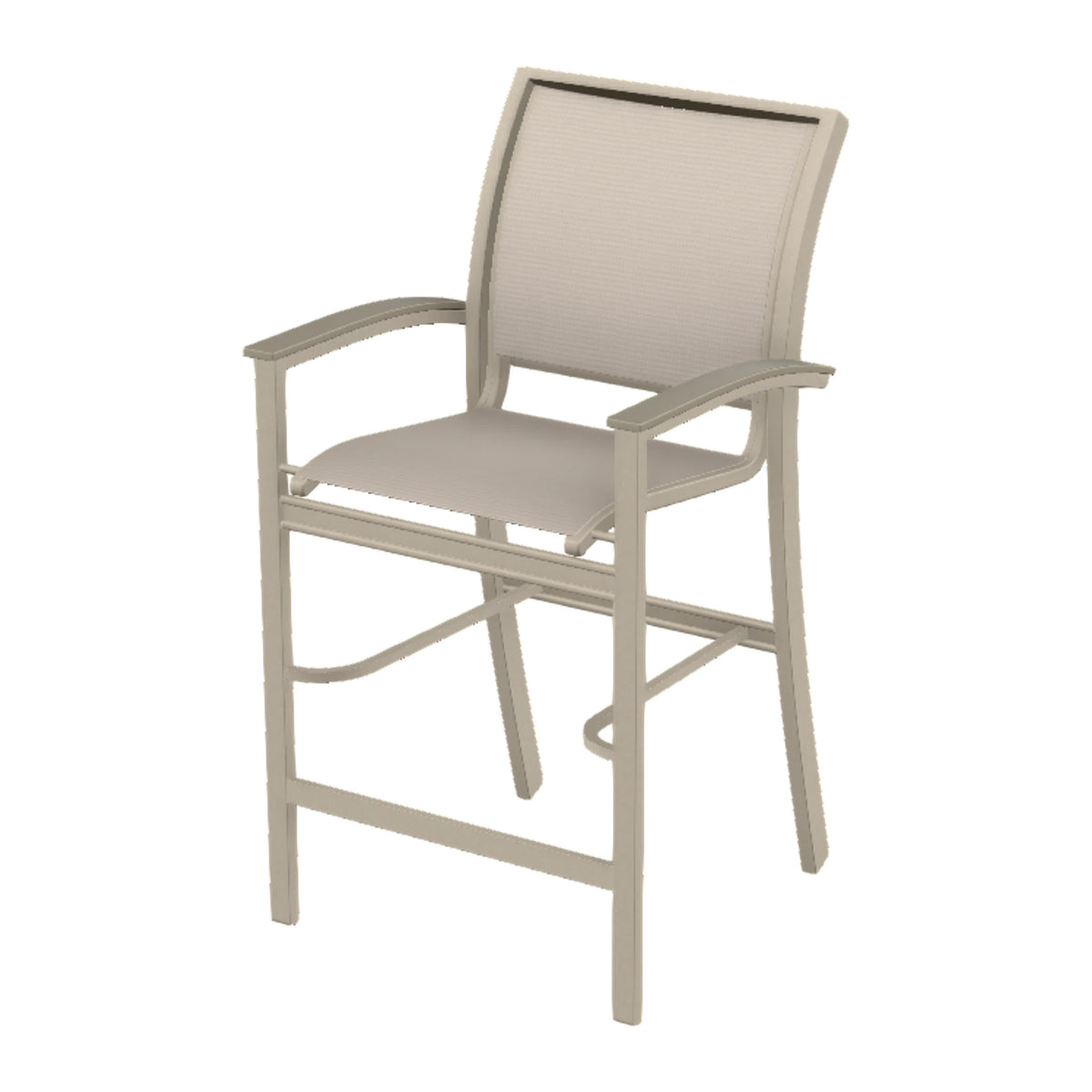 Bazza Sling Bar Chair — Desert Sand PC / Storm Accents