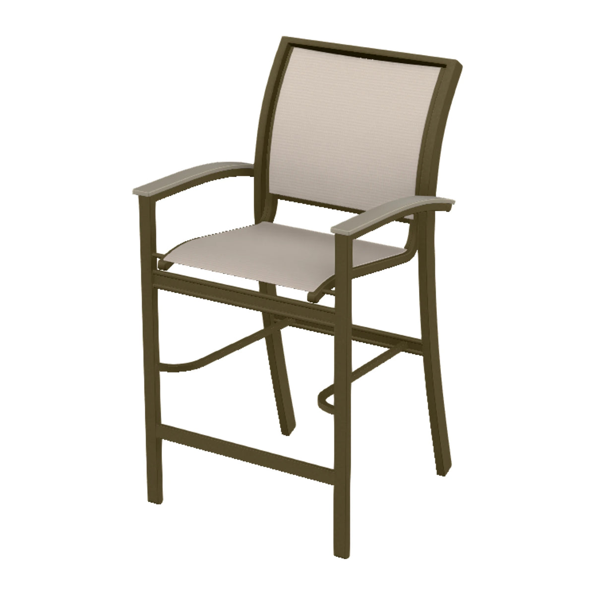 Bazza Sling Bar Chair — Beachwood PC / Storm Accents