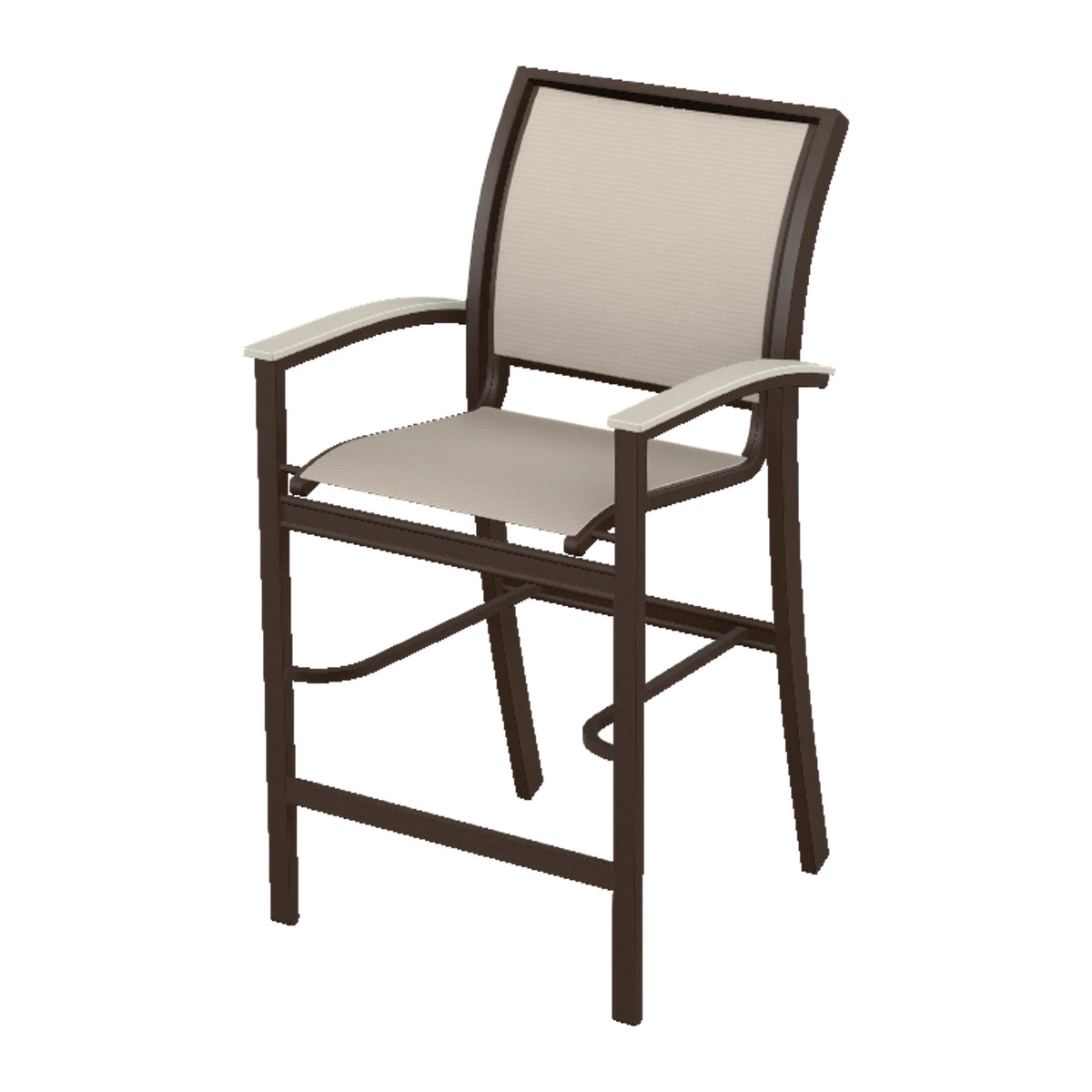 Bazza Sling Bar Chair — Kona PC / Laguna Accents
