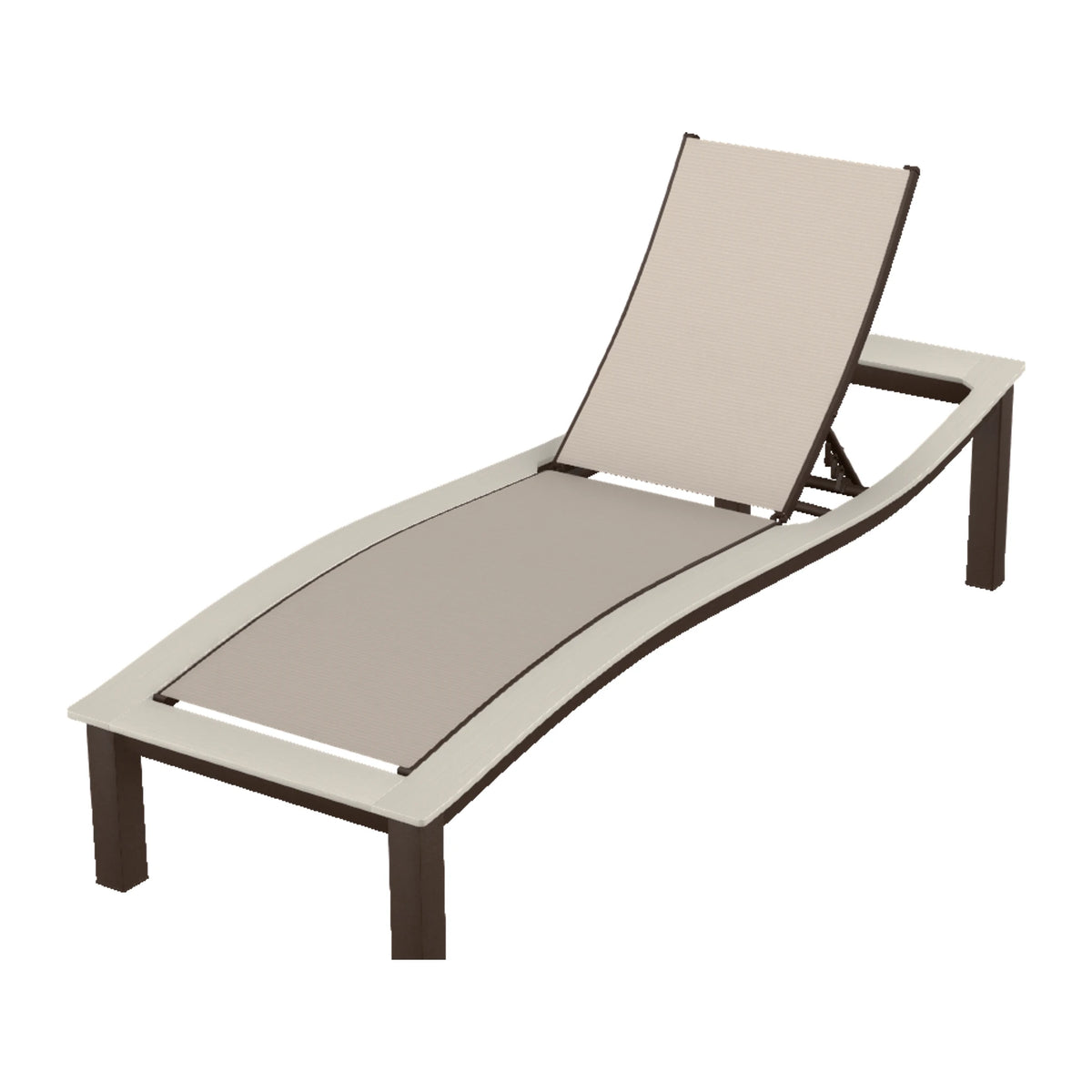 Bazza Sling Armless Chaise — Kona PC / Laguna Accents