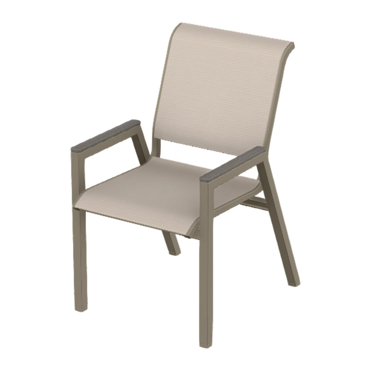 Bazza Sling Bistro Chair — Storm PC / Boardwalk Accents