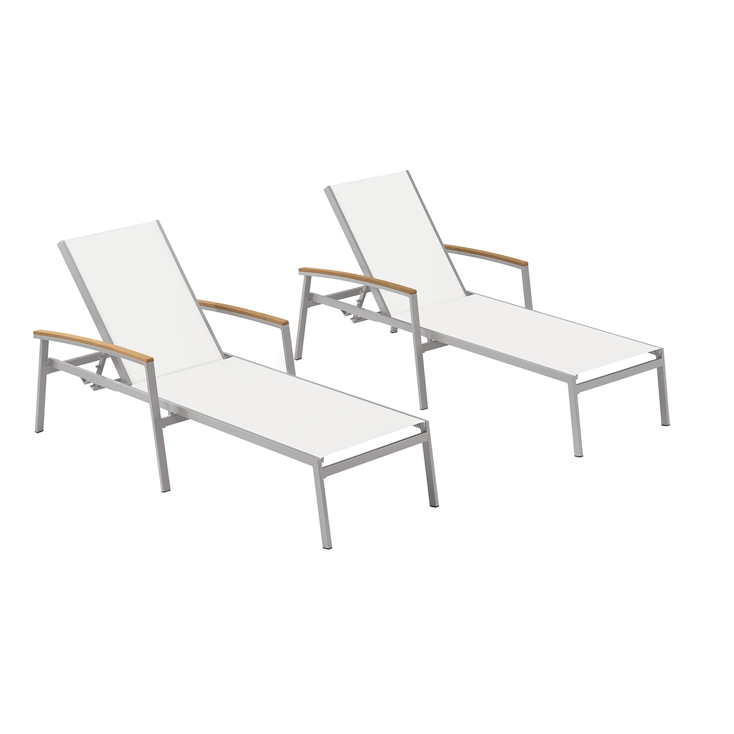 Travira Sling Chaise Lounge - Set Of 2
