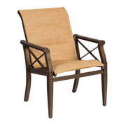 Andover Padded Sling Dining Arm Chair