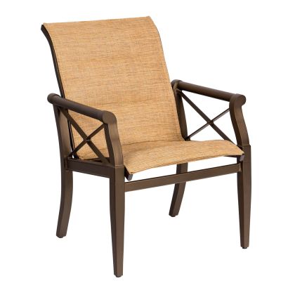 Andover Padded Sling Dining Arm Chair