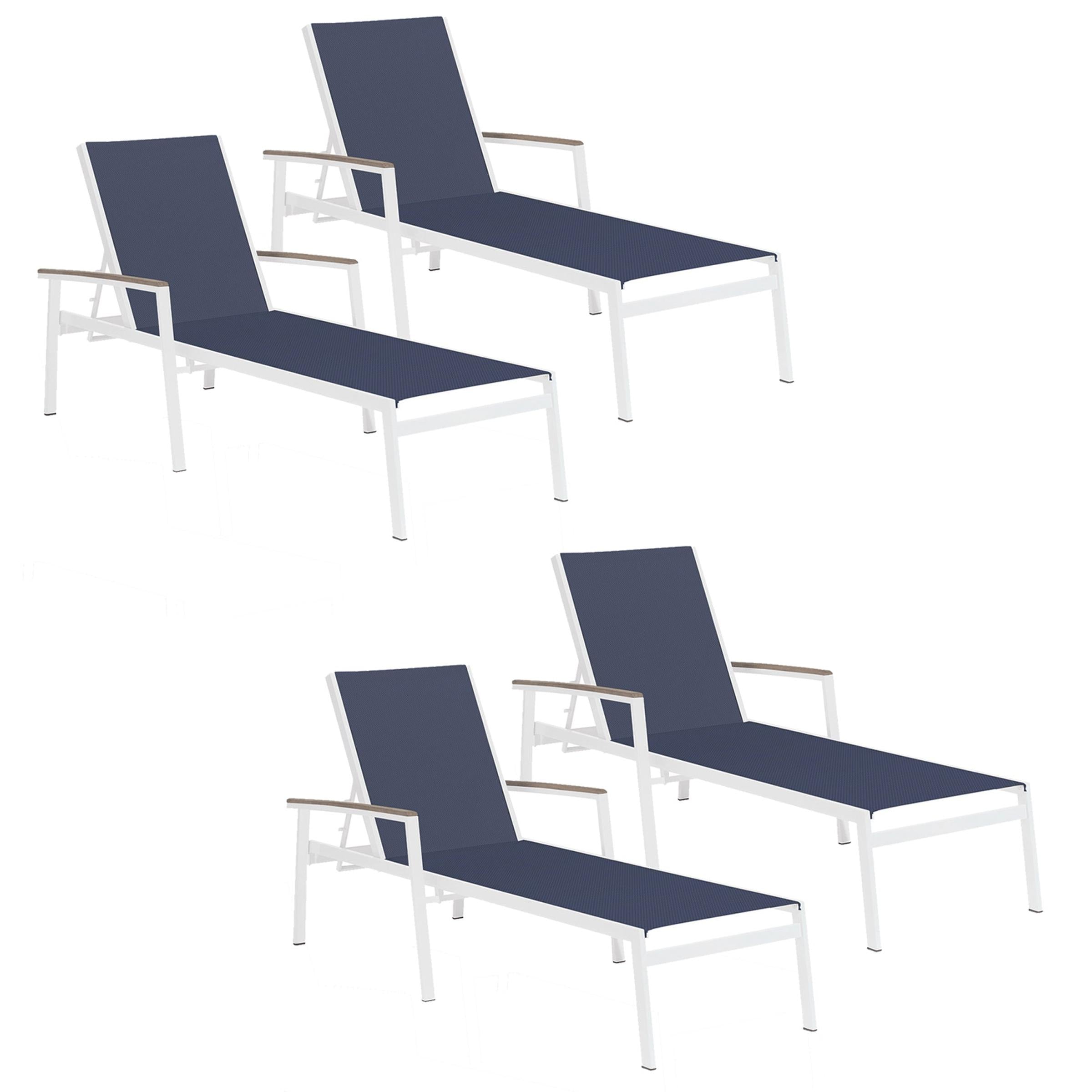 Travira Sling Chaise Lounge - Set Of 4