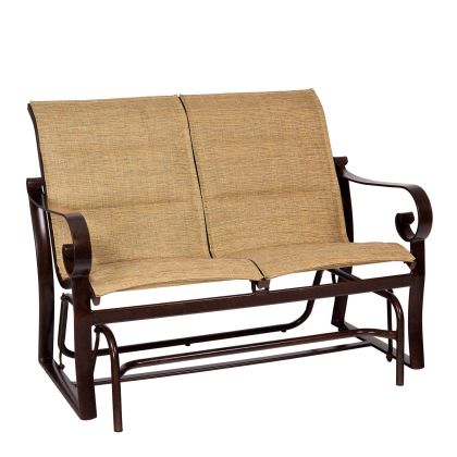 Belden Padded Sling Loveseat Glider