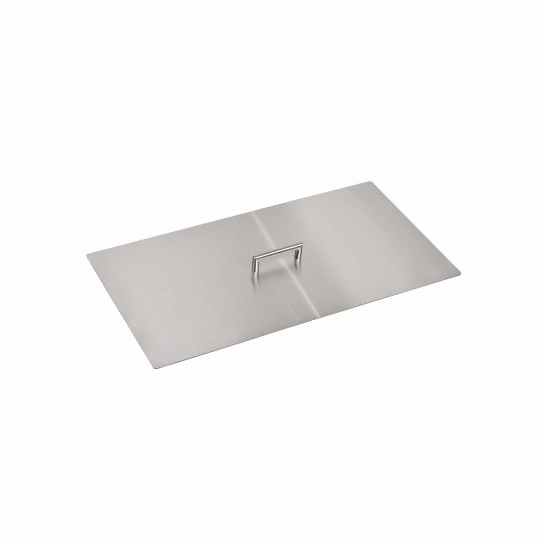 BG1224RESSBC-Berlin Gardens-12" x 24" Rectangular Stainless Steel Burner Cover-Pangaea Patio