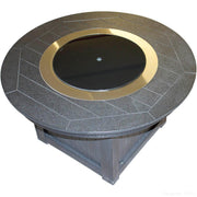 '-Berlin Gardens-20" Round Black Glass Burner Cover-Pangaea Patio