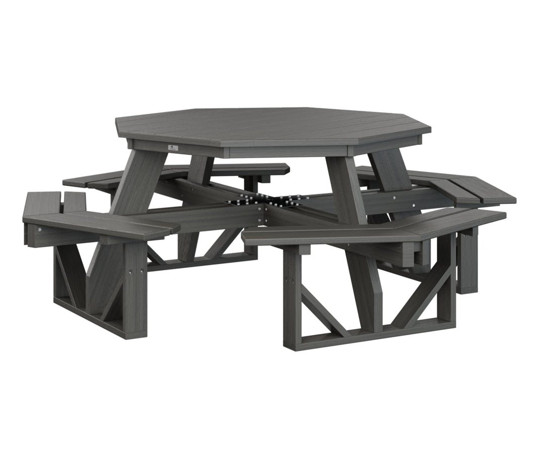 BGOADA5184CG-Berlin Gardens-ADA Octagon Picnic Table-Pangaea Patio