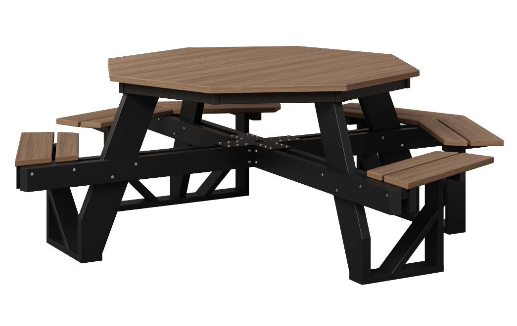 -Berlin Gardens-ADA Octagon Picnic Table-Pangaea Patio