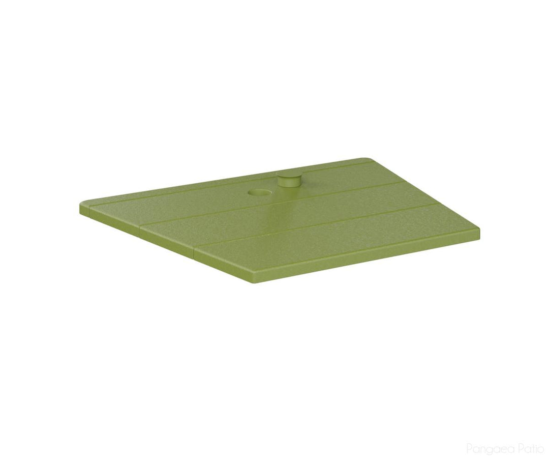 BGATAT1823KG-Berlin Gardens-Adirondack Chair Tete-A-Tete-Kiwi Green BG-Pangaea Patio