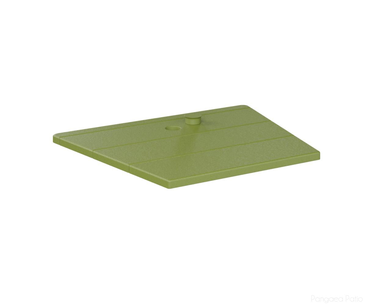 BGATAT1823KG-Berlin Gardens-Adirondack Chair Tete-A-Tete-Kiwi Green BG-Pangaea Patio