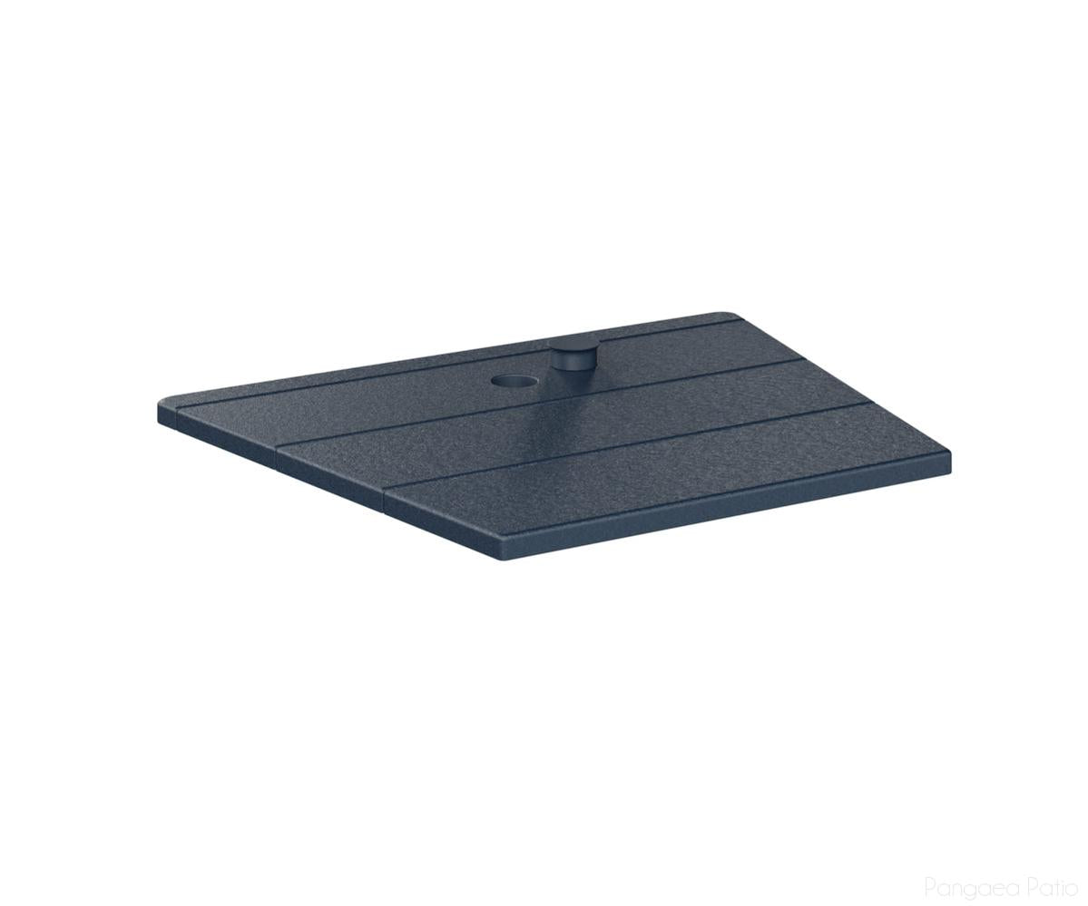 BGATAT1823NB-Berlin Gardens-Adirondack Chair Tete-A-Tete-Navy Blue BG-Pangaea Patio