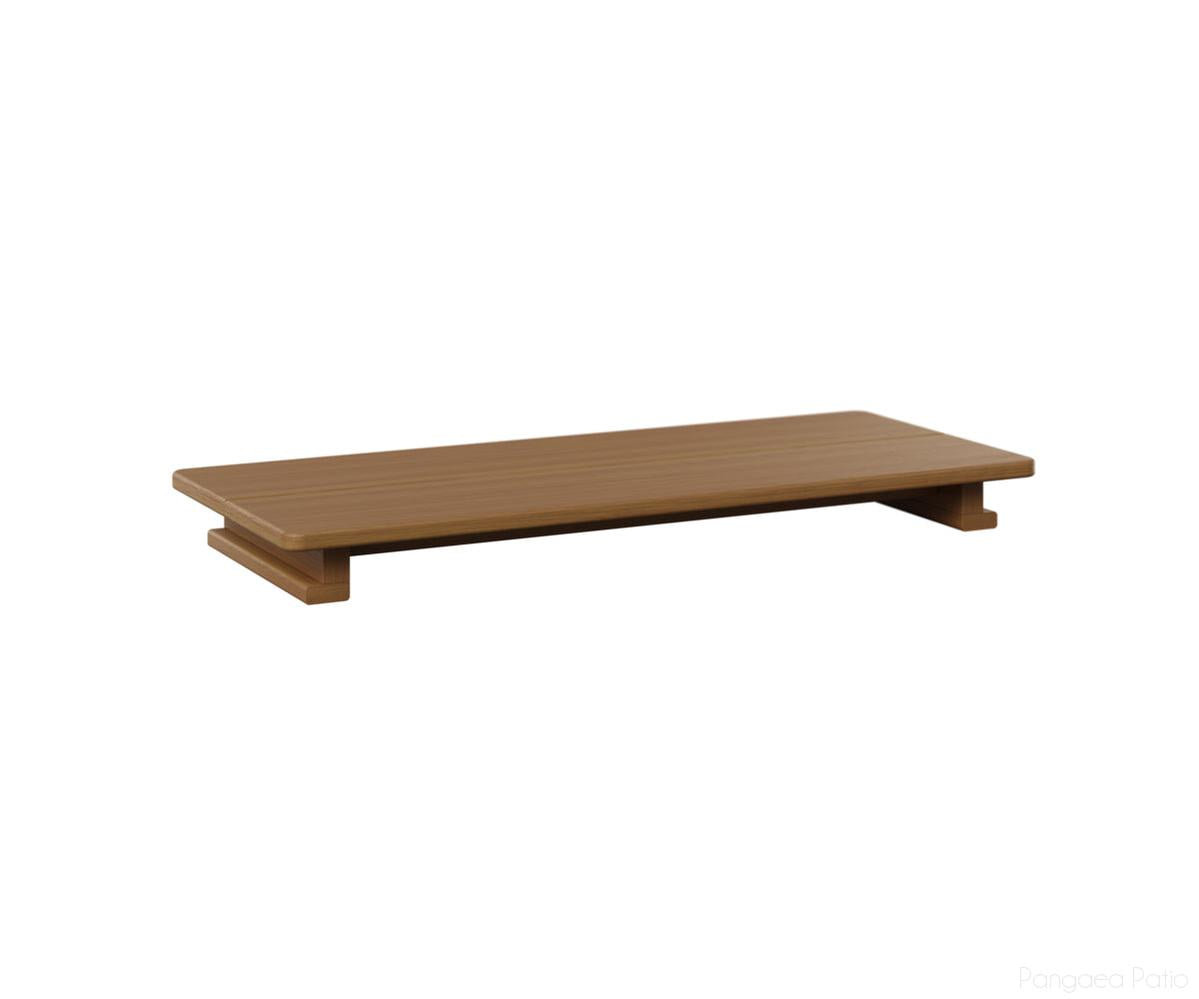 BGPAFT2410NT-Berlin Gardens-Adirondack Food Tray-Natural Teak BG-Pangaea Patio