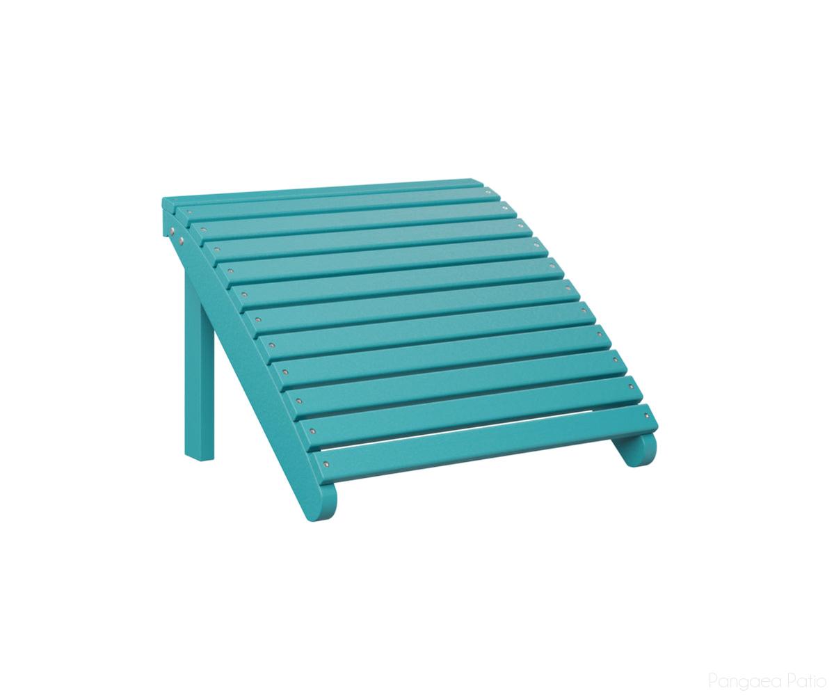 BGPAFS2400AB-Berlin Gardens-Adirondack Footstool-Aruba Blue BG-Pangaea Patio