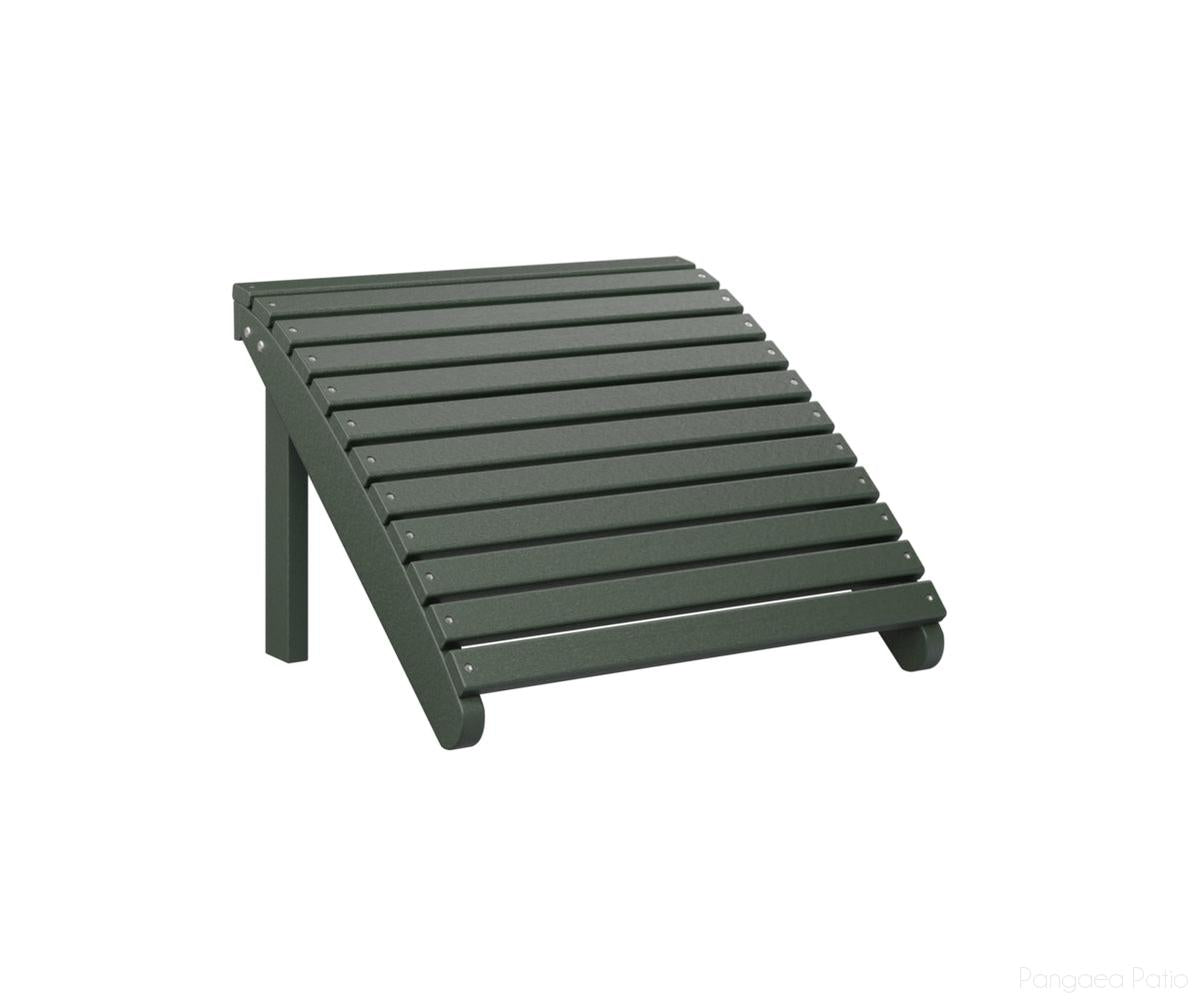 BGPAFS2400G-Berlin Gardens-Adirondack Footstool-Green BG-Pangaea Patio