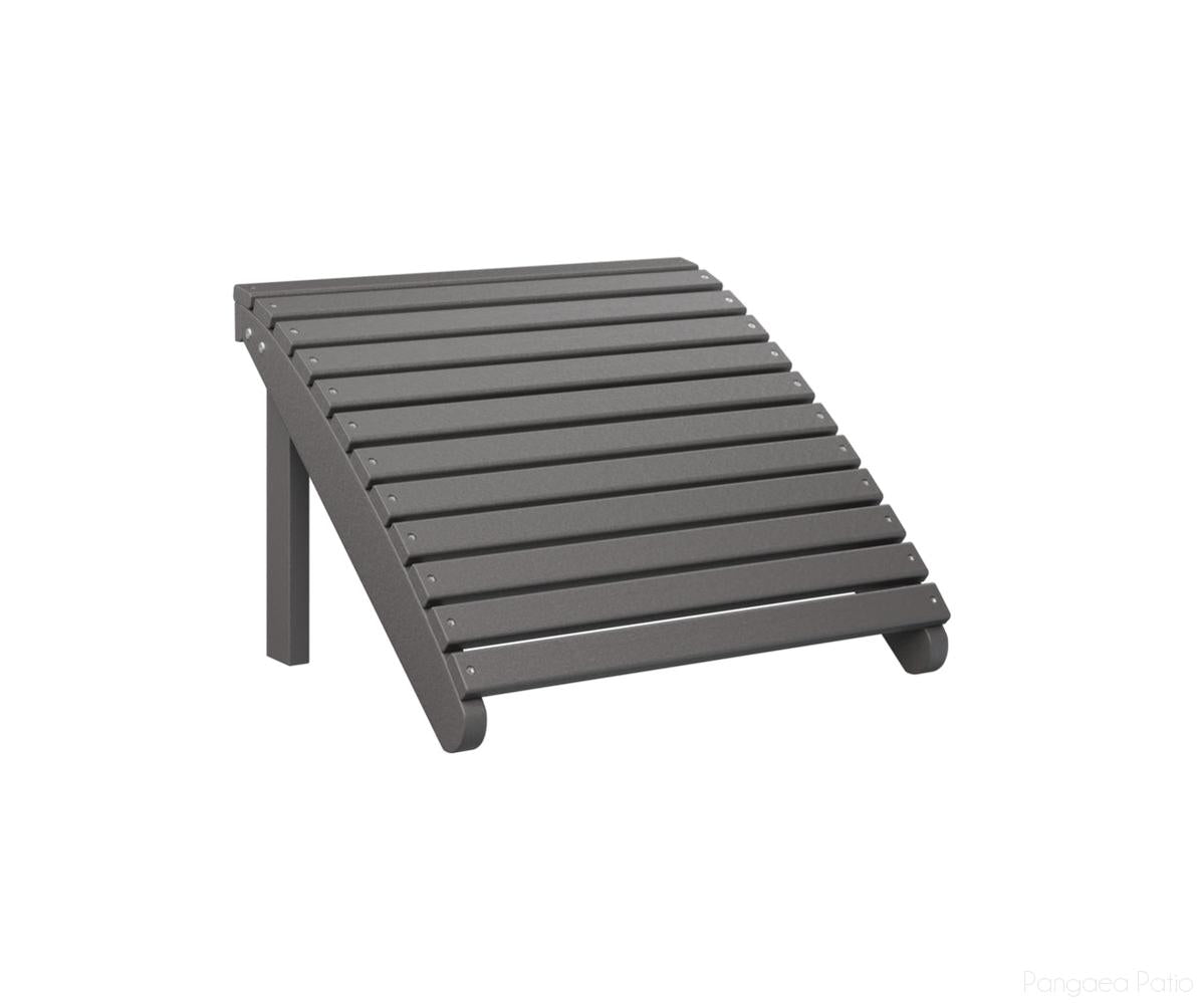 BGPAFS2400SG-Berlin Gardens-Adirondack Footstool-Smoke Gray BG-Pangaea Patio