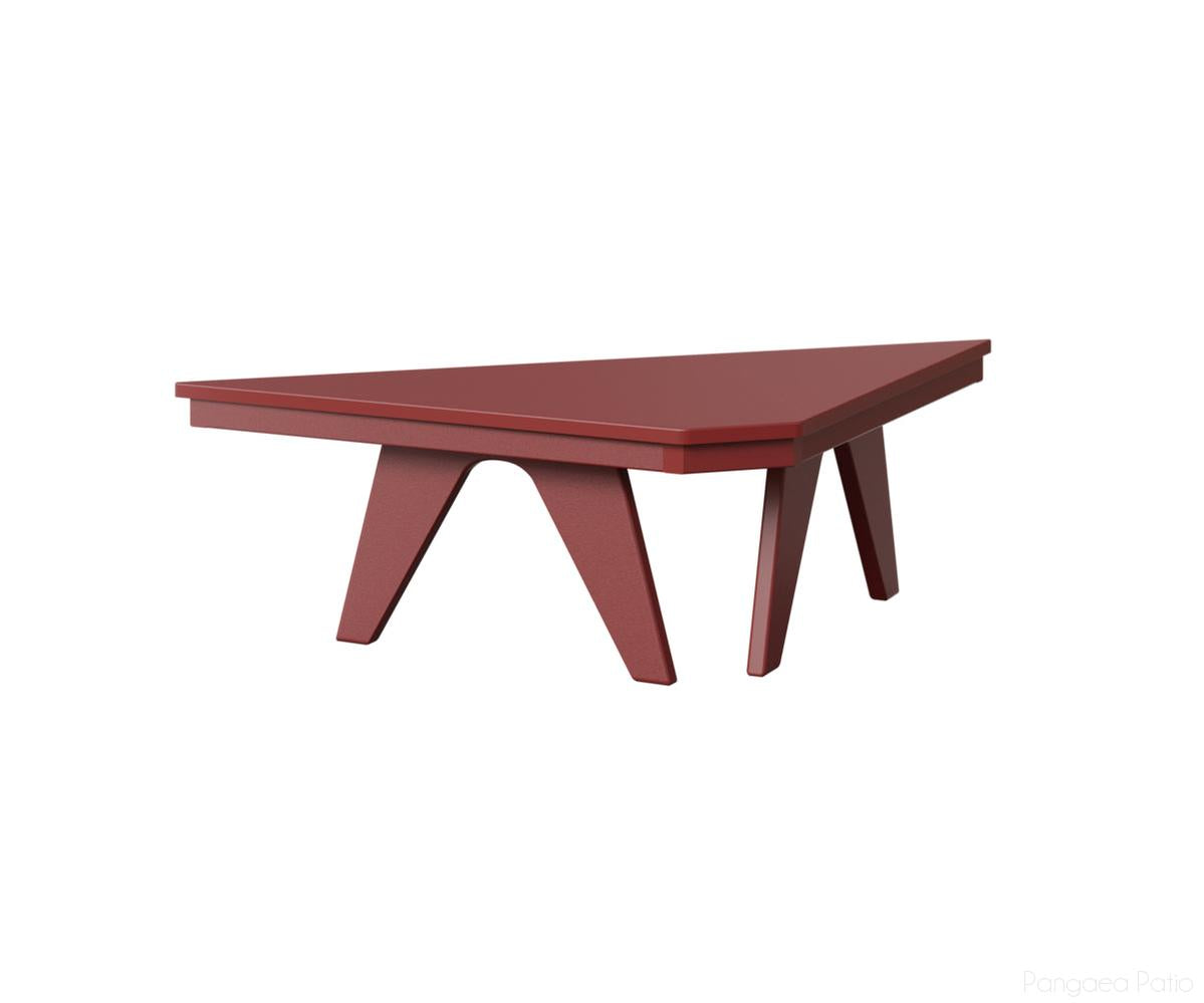 BGMAAT4721MGR-Berlin Gardens-Angled Accessory Table-MGP Red-Pangaea Patio