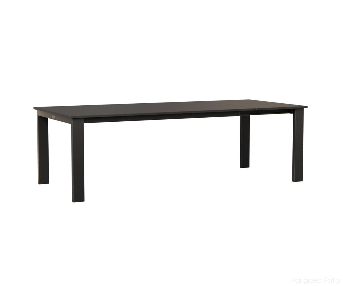 BGBET4295DMGB-Berlin Gardens-Berkley Expandable 42" x 72" Table-MGP Graphite-Pangaea Patio