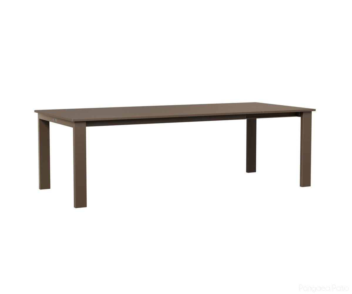 BGBET4295DMGC-Berlin Gardens-Berkley Expandable 42" x 72" Table-MGP Matte Black-Pangaea Patio