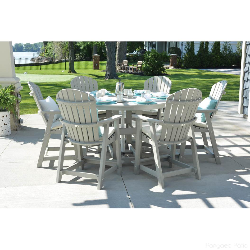 '-Berlin Gardens-Berlin Gardens Comfo-Back & Round Garden Classic Dining Table Set-Pangaea Patio