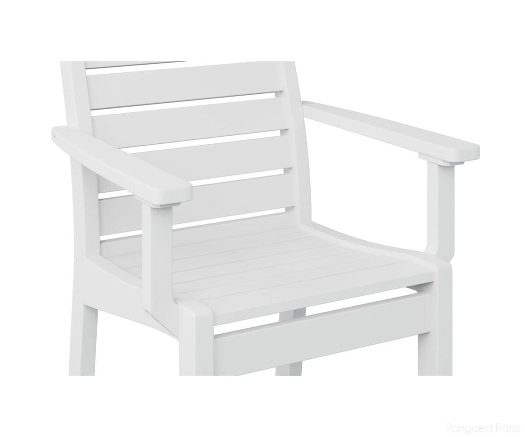 BGBAK1022W-Berlin Gardens-Bristol Arm Kit-White BG-Pangaea Patio