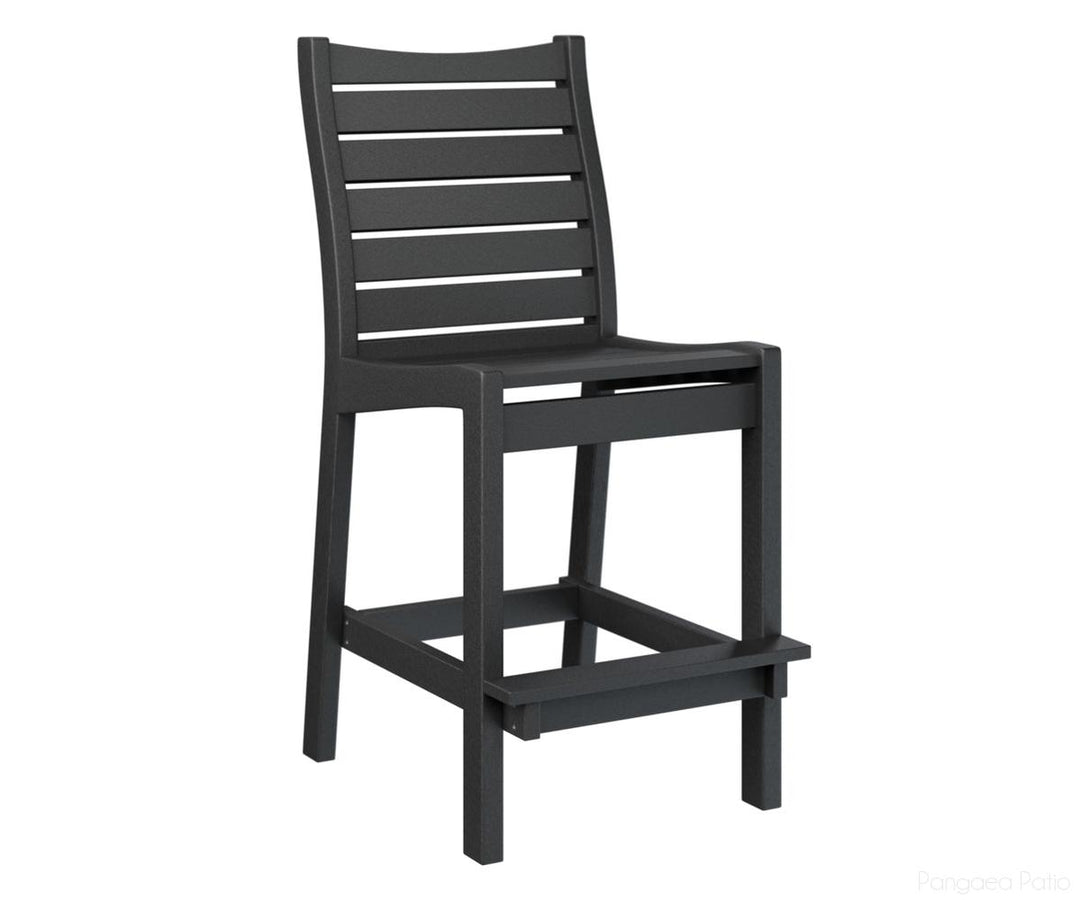 BGBBC2045B-Berlin Gardens-Bristol Bar Chair-Black BG-Pangaea Patio